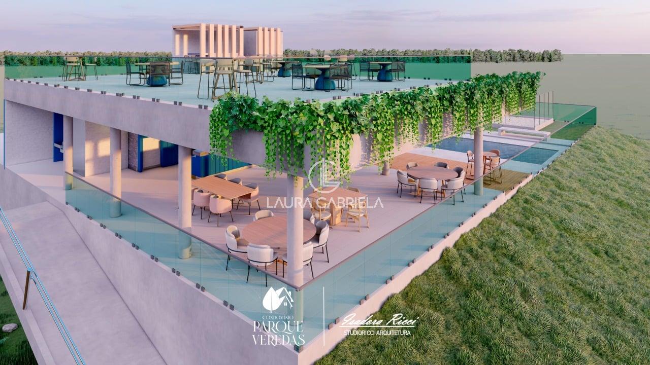 Terreno à venda - Condomínio Parque  Veredas, Sacramento/MG